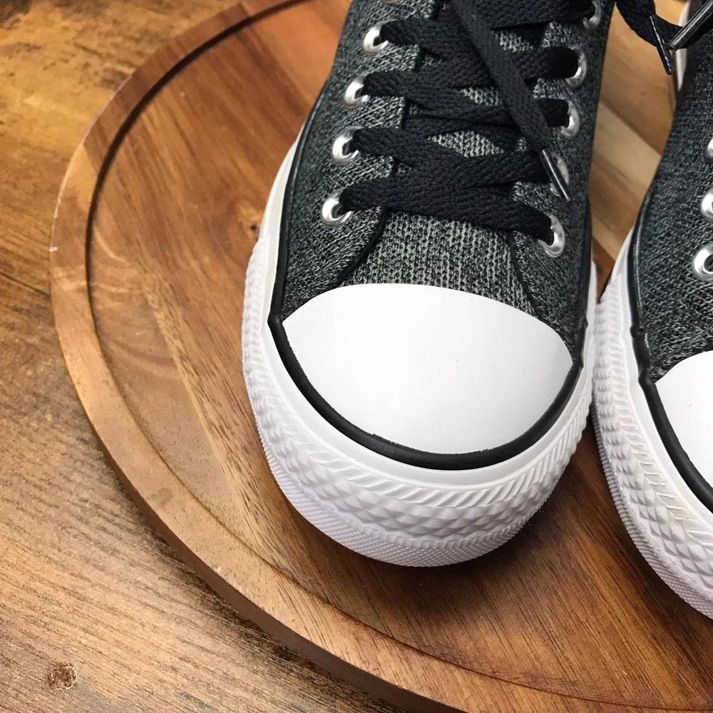 Converse Chuck Taylor All Star High Street Mid Top Sneakers M 8 W 10 Black/Gray